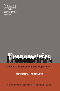 Enlarge image Cover: Econometrics - Springer