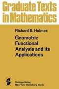Cover: Geometric Functional Analysis and Its Applications - Springer