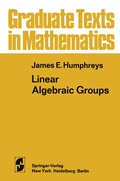 Cover: Linear Algebraic Groups - Springer