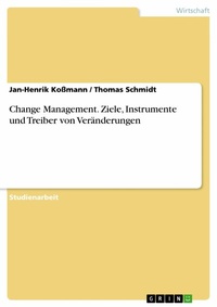 Abbildung von: Change Management - GRIN Verlag