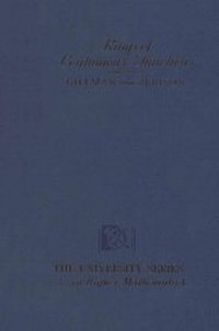 Abbildung von: Rings of Continuous Functions - Springer