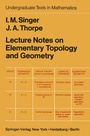 Cover: Lecture Notes on Elementary Topology and Geometry - Springer