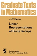 Cover: Linear Representations of Finite Groups - Springer
