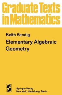 Abbildung von: Elementary Algebraic Geometry - Springer