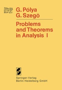 Abbildung von: Problems and Theorems in Analysis - Springer