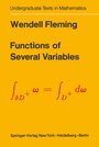 Cover: Functions of Several Variables - Springer