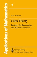 Cover: Game Theory - Springer