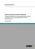 Cover: Schrift und Kirche auf dem Pruefstand - Grin Verlag