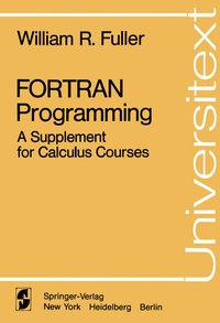 Abbildung von: FORTRAN Programming - Springer
