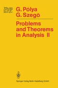 Cover: Problems and Theorems in Analysis - Springer