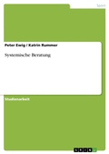 Cover: Systemische Beratung - GRIN Verlag