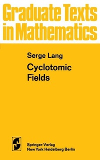 Abbildung von: Cyclotomic Fields - Springer