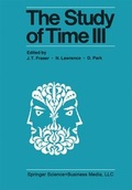 Cover: The Study of Time III - Springer