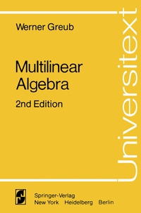 Abbildung von: Multilinear Algebra - Springer