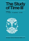 Cover: The Study of Time III - Springer