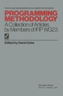 Cover: Programming Methodology - Springer