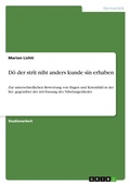 Cover: Do der strit niht anders kunde sin erhaben - Grin Verlag