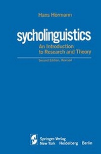 Abbildung von: Psycholinguistics - Springer
