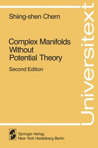 Enlarge image Cover: Complex Manifolds without Potential Theory - Springer