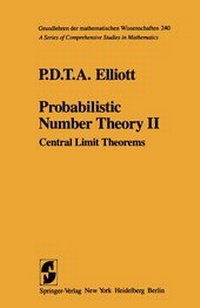 Abbildung von: Probabilistic Number Theory II - Springer