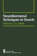 Cover: Neurohormonal Techniques in Insects - Springer