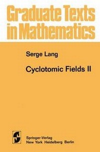 Abbildung von: Cyclotomic Fields II - Springer