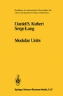 Cover: Modular Units - Springer