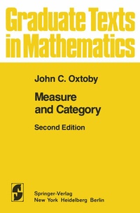 Abbildung von: Measure and Category - Springer