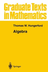 Enlarge image Cover: Algebra - Springer