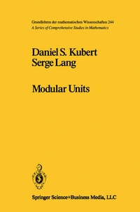 Enlarge image Cover: Modular Units - Springer
