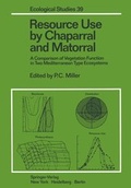 Cover: Resource Use by Chaparral and Matorral - Springer