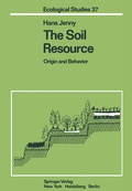 Cover: The Soil Resource - Springer