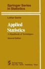 Cover: Applied Statistics - Springer