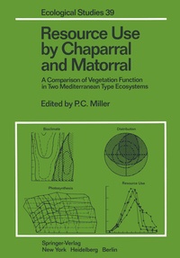 Enlarge image Cover: Resource Use by Chaparral and Matorral - Springer