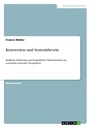 Cover: Konversion und Systemtheorie - Grin Verlag