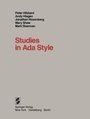 Cover: Studies in ADA Style - Springer