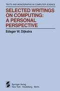 Cover: Selected Writings on Computing: A personal Perspective - Springer