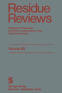 Abbildung von: Residue Reviews - Springer