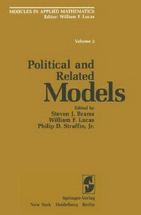 Enlarge image Cover: Political and Related Models - Springer