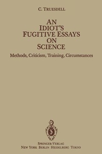 Abbildung von: An Idiot's Fugitive Essays on Science - Springer