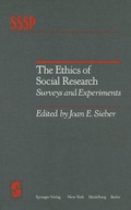 Cover: The Ethics of Social Research - Springer