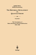 Cover: The Formulation of Matrix Mechanics and Its Modifications 1925-1926 - Springer