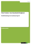 Cover: Krafttraining im Ausdauersport - GRIN Verlag