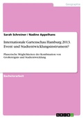 Cover: Internationale Gartenschau Hamburg 2013 - GRIN Verlag