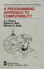 Cover: A Programming Approach to Computability - Springer