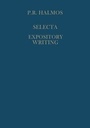 Cover: Selecta II - Expository Writings - Springer