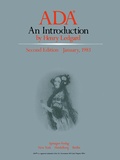 Cover: ADA&reg; - Springer