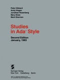 Cover: Studies in Ada&reg; Style - Springer