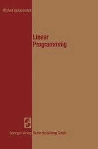 Abbildung von: Linear Programming - Springer