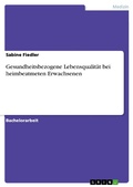 Cover: Aspekte gesundheitsbezogener Lebensqualit&auml;t bei heimbeatmeten Erwachsenen und ihre Bedeutung f&uuml;r die Pflege - GRIN Verlag